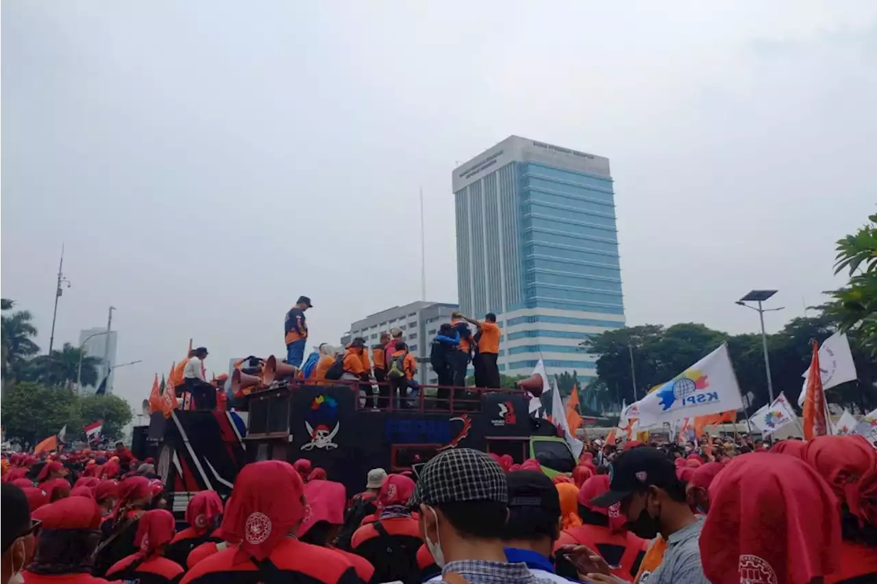 Kecam RUU Kesehatan, Partai Buruh Gelar Aksi Demo di DPR