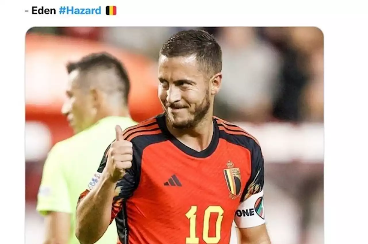 Efek Real Madrid, Hazard Merasa Malu hingga Pensiun dari Timnas Belgia - Bolasport.com