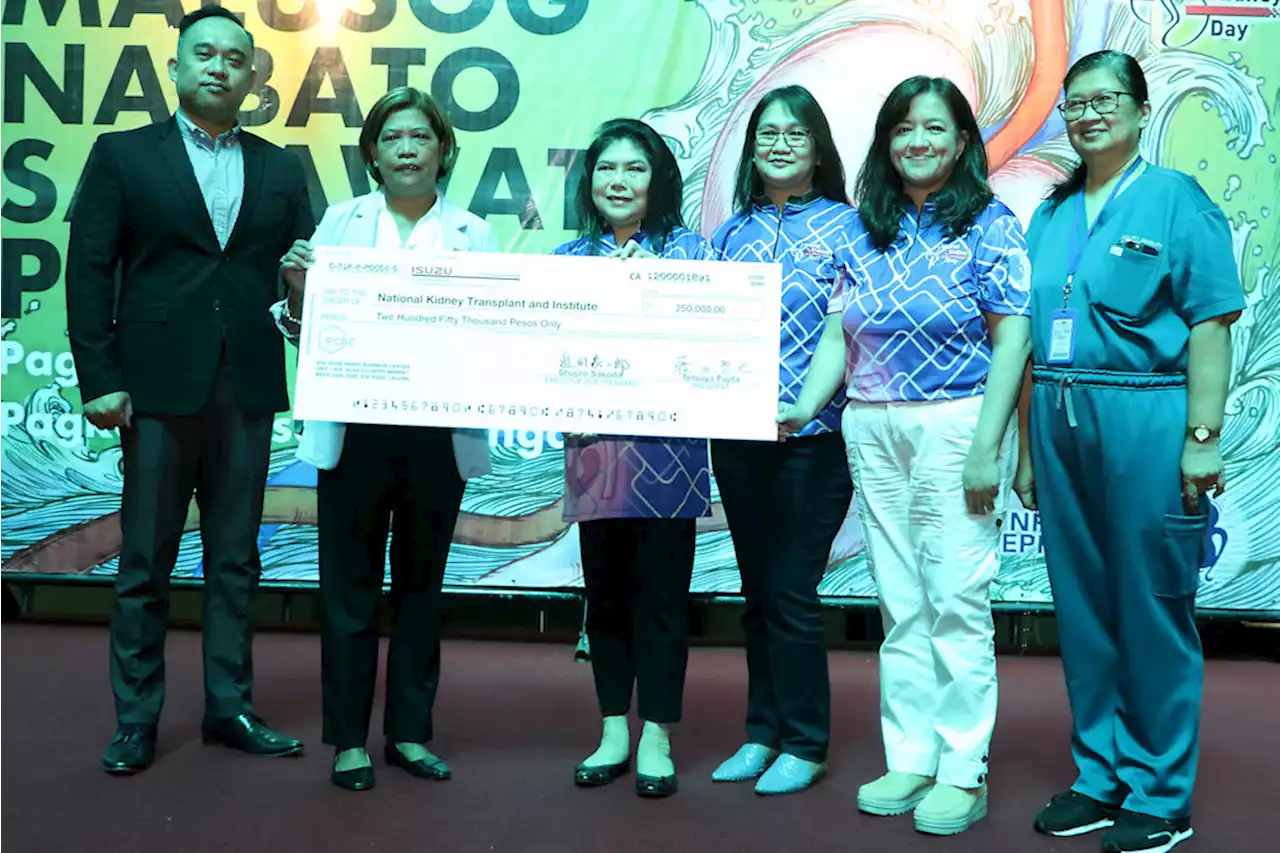 Isuzu PH Donates To National Kidney and Transplant Institute | CarGuide.PH | Philippine Car News, Car Reviews, Car Prices