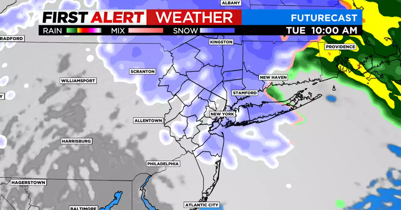 First Alert Forecast: Nor'easter hitting NY, NJ, CT with rain, snow, possible coastal flooding