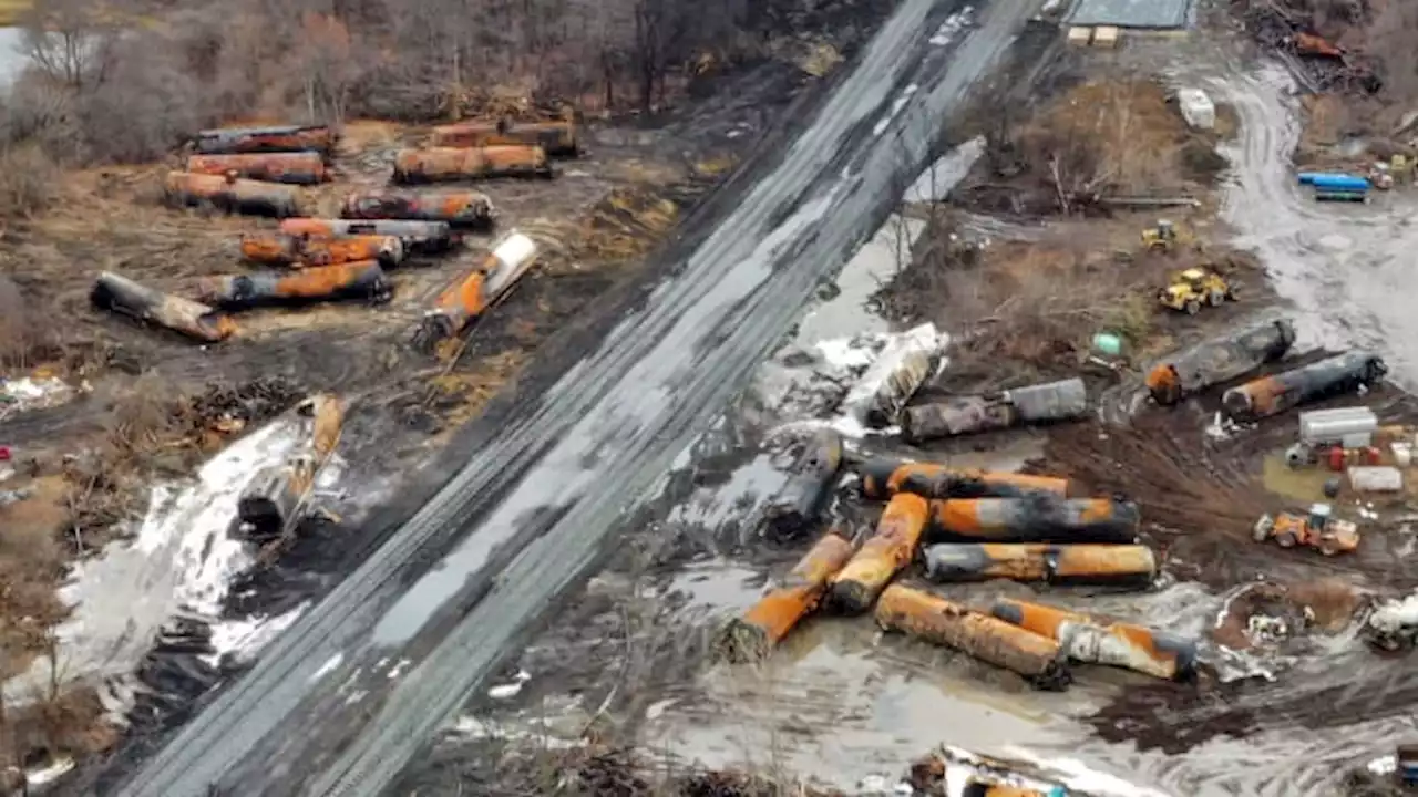 Ohio sues Norfolk Southern over East Palestine derailment