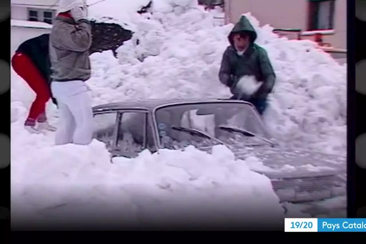 VIDEO. En 1986, une tempête de neige historique paralysait les Pyrénées-Orientales