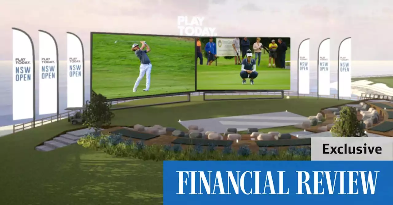 Aussie tech start-up brings virtual golf to the world