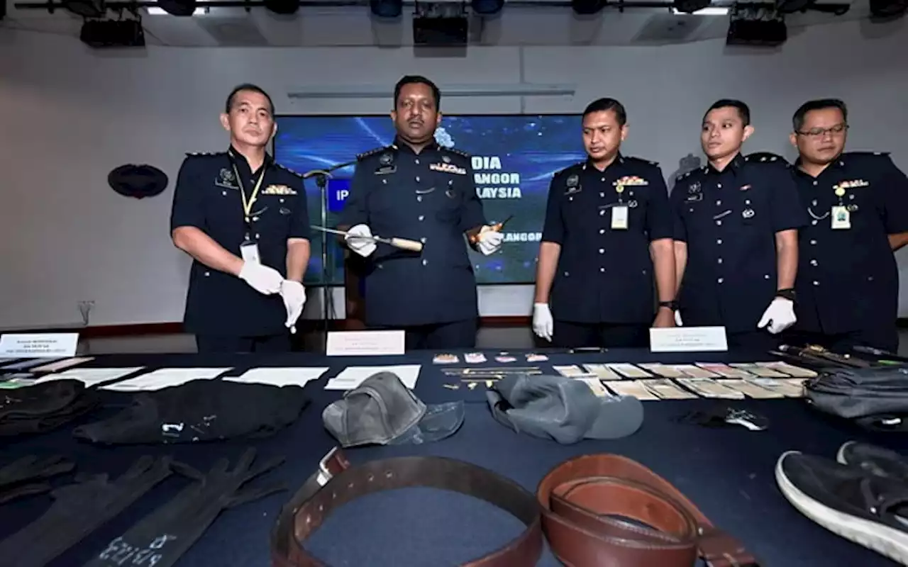 Kes samun bersenjata, polis tahan 5 warga Indonesia