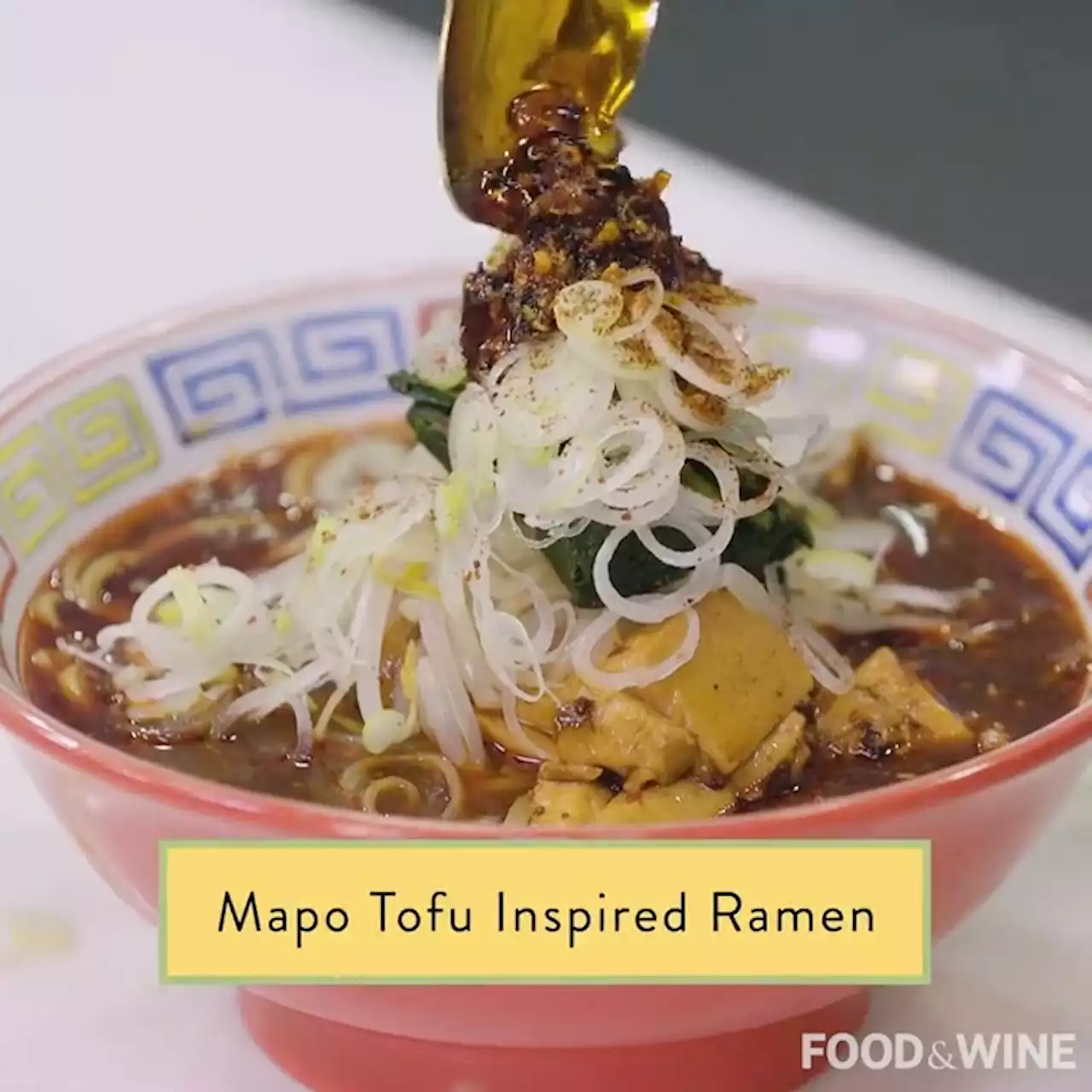 Mapo Tofu- and 'Wok-Style'-Inspired Ramen