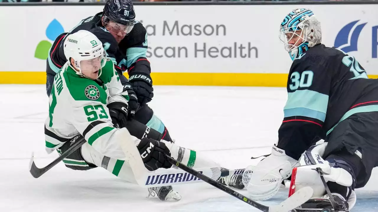 Stars score three goals on power play, Kraken lose 5-2