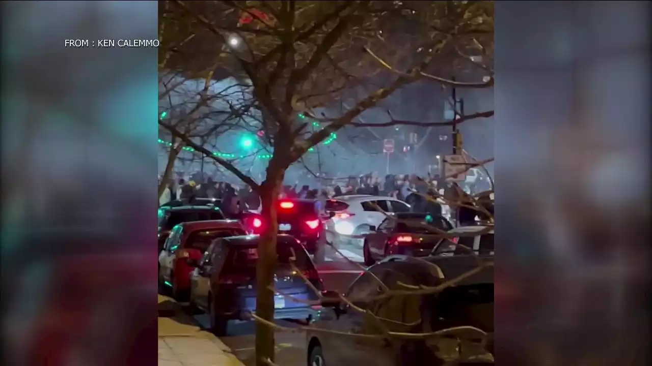 Video shows drivers doing illegal donuts, burnouts as hundreds gather on Spring Garden streets