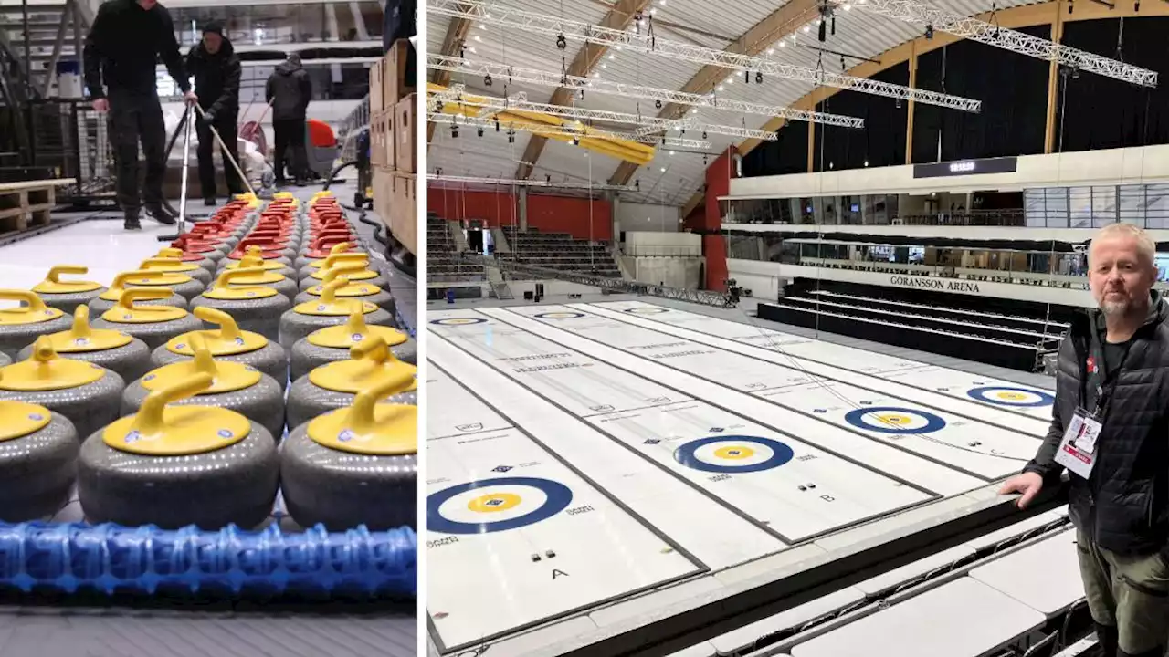 Curling-VM i Göransson arena: ”Det här är unikt”