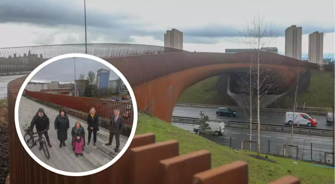 'Something to be really proud of': Glasgow's newest bridge to officially open soon