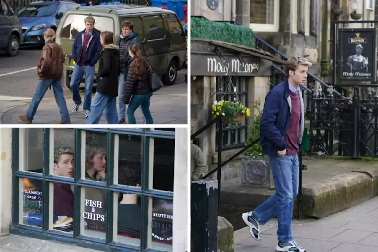 The Crown star spotted in Scotland filming scenes in popular pub