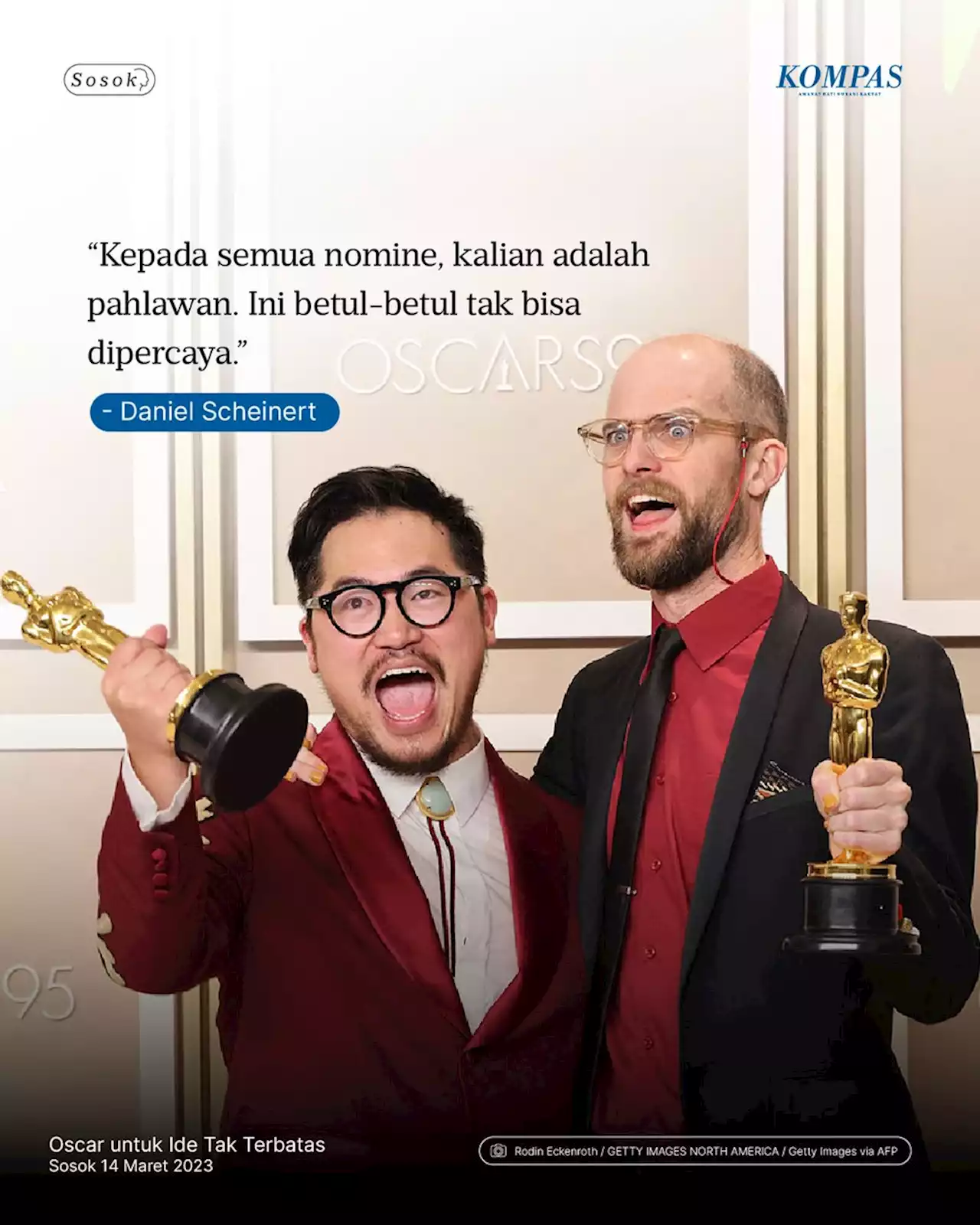 Daniel Kwan dan Daniel Scheinert, Oscar untuk Ide Tak Terbatas