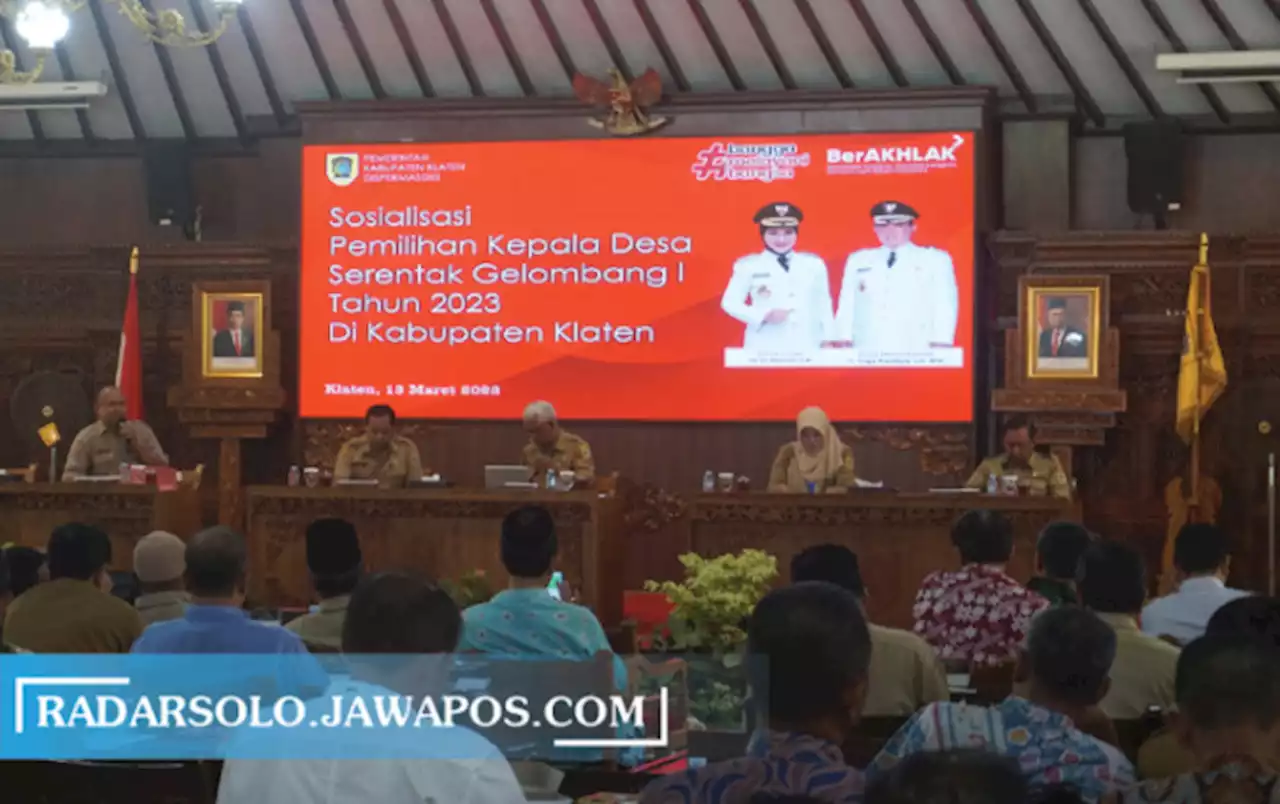 Pemkab Klaten Kucurkan Anggaran Rp 4,4 Miliar untuk Pilkades Serentak