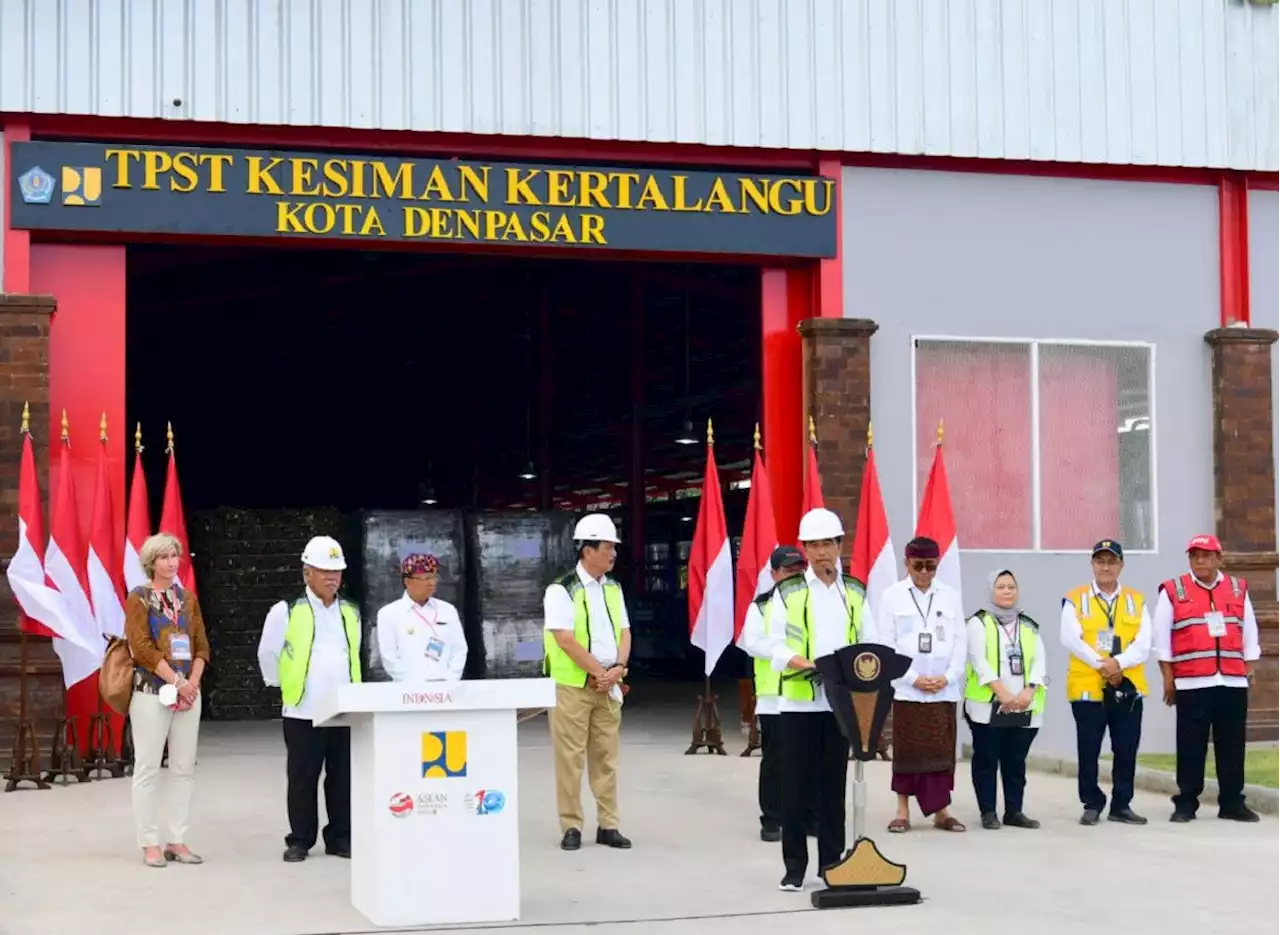 Jokowi Dorong Kabupaten dan Kota Tiru TPST di Bali, Sebut Hasilnya Nyata