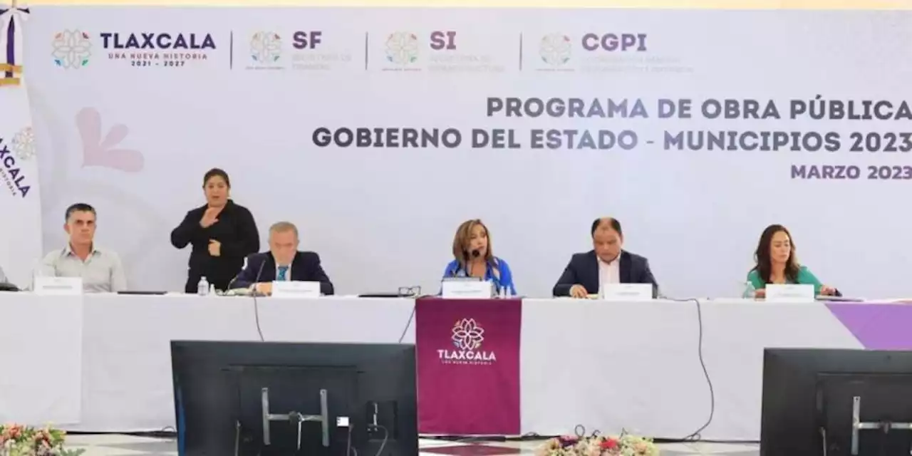 Lorena Cuéllar presenta Programa de Obra Pública Gobierno del Estado–Municipios 2023