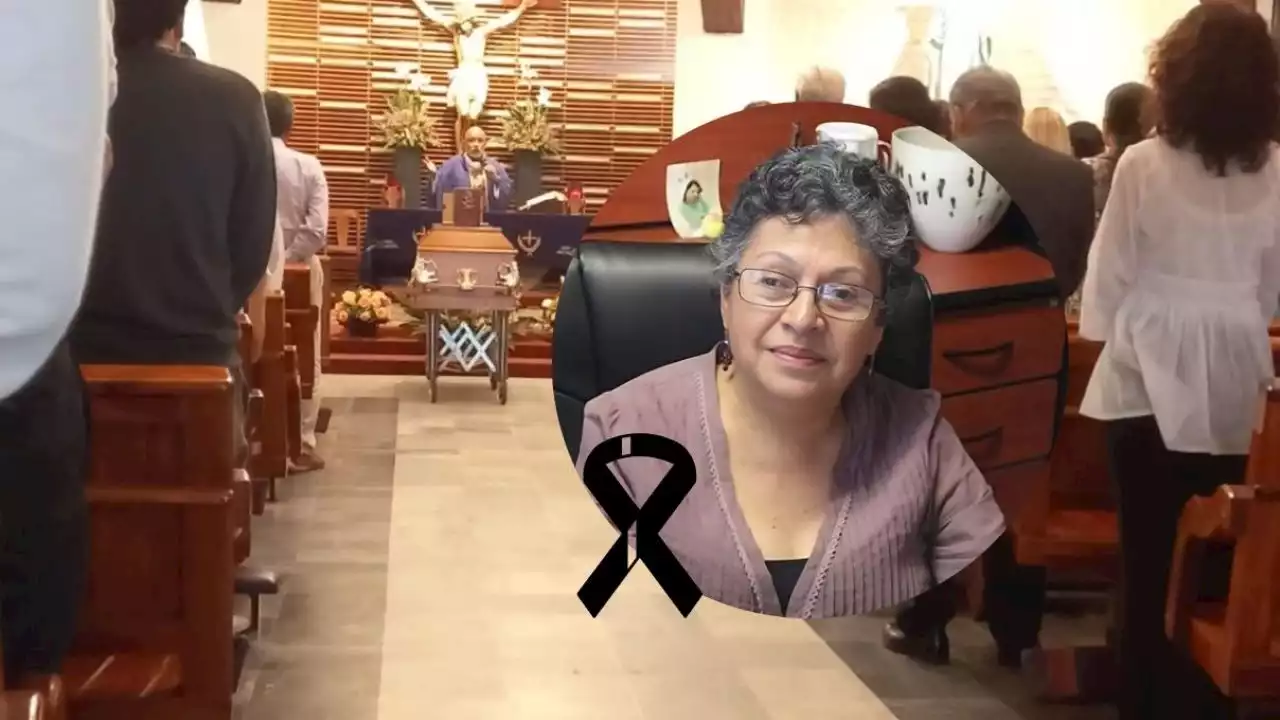 Despiden Esther Hernández Palacios en iglesia de Xalapa, Veracruz