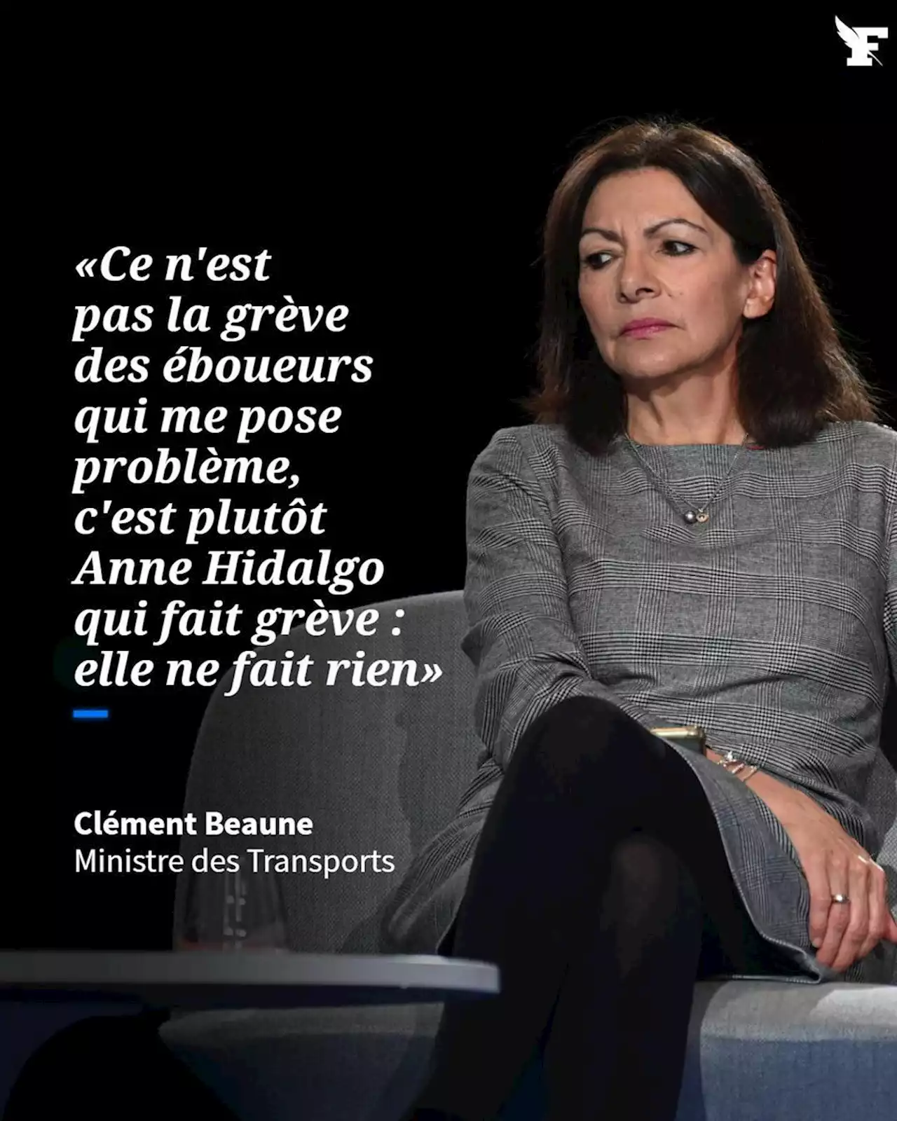 Grève des éboueurs : «C'est Anne Hidalgo qui fait grève : elle ne fait rien», fustige Clément Beaune