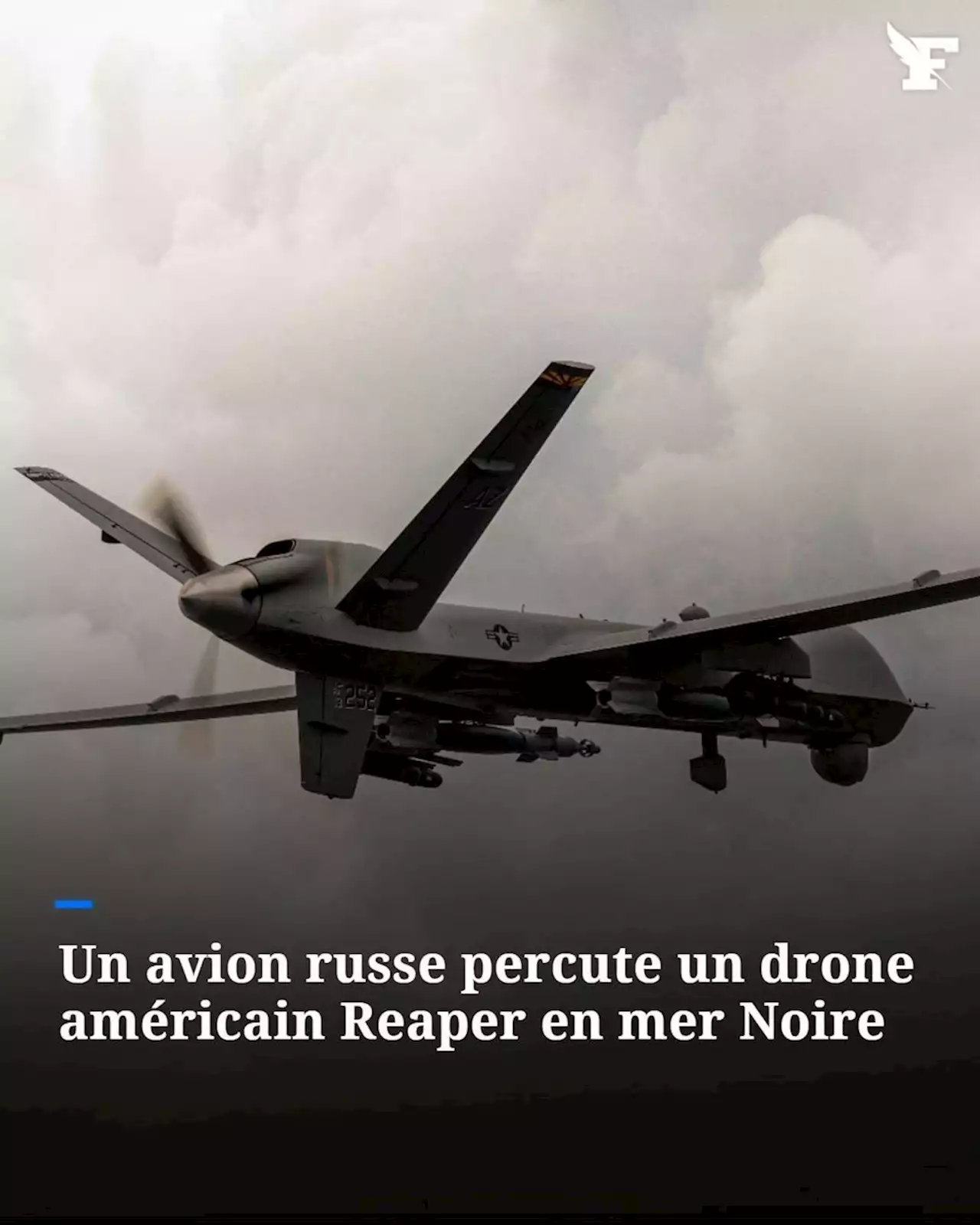 Un avion russe percute un drone Reaper de l'armée américaine en mer Noire