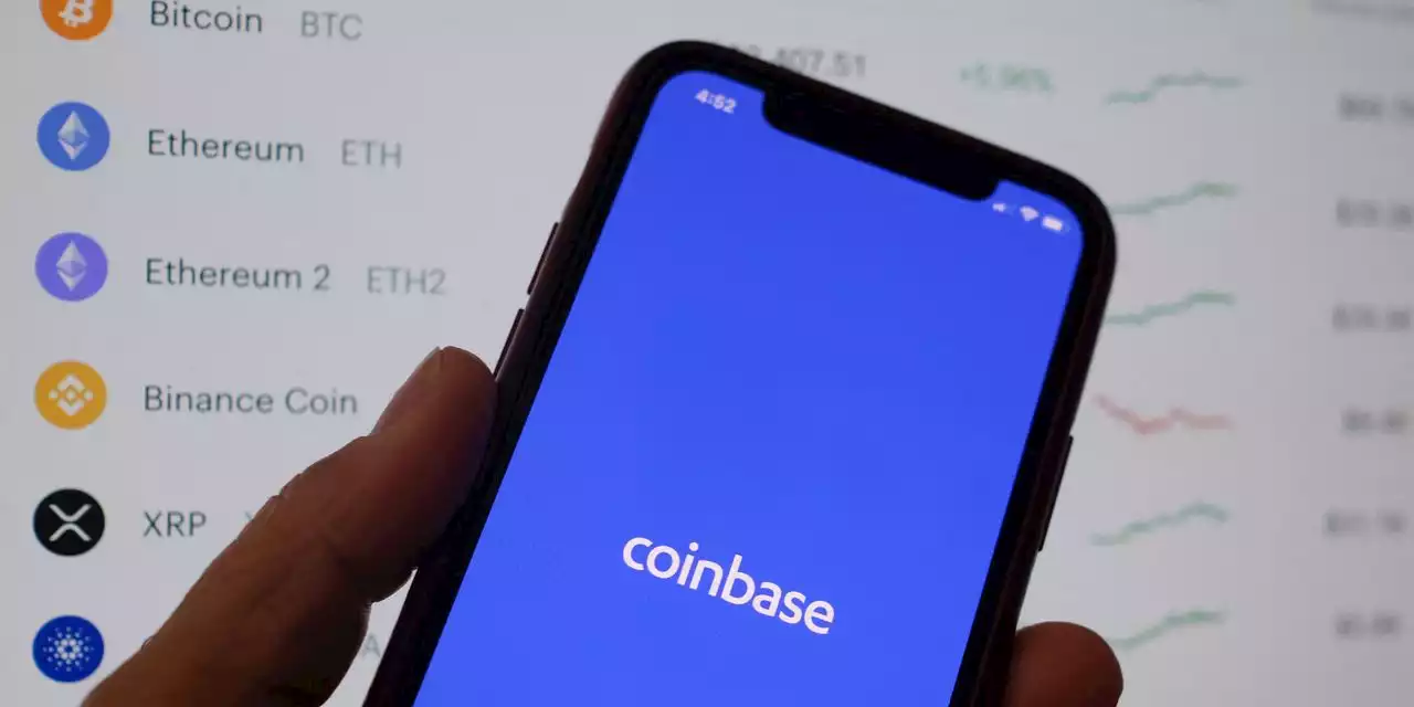 Coinbase and other crypto stocks surge as bitcoin pops