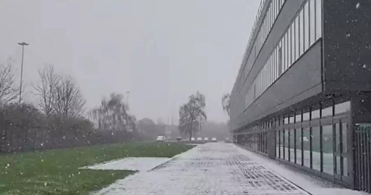 Sudden storm of thunder and 'insane' hail hits parts of Greater Manchester