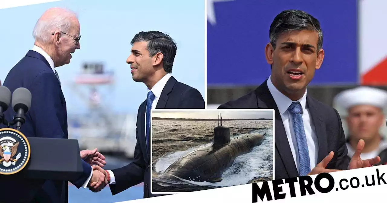 Rishi Sunak signs off on £201,000,000,000 nuclear submarine deal