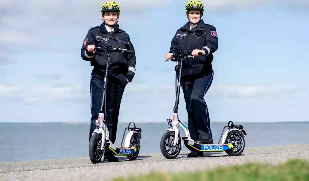 Auf beliebter Nordsee-Insel: Polizei setzt auf E-Scooter