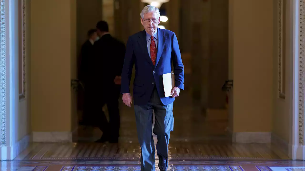 Mitch McConnell discharged from the hospital after suffering a concussion last week