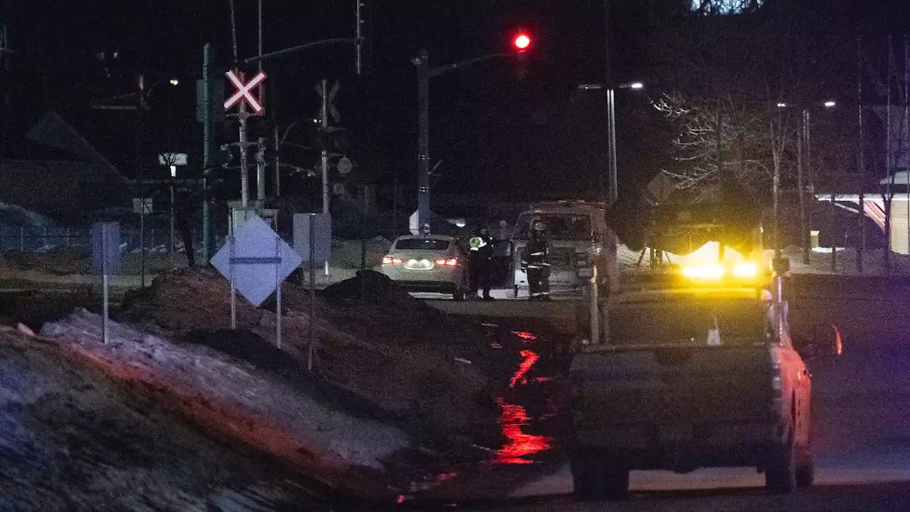 Pick-up fährt in Menschengruppe in Québec