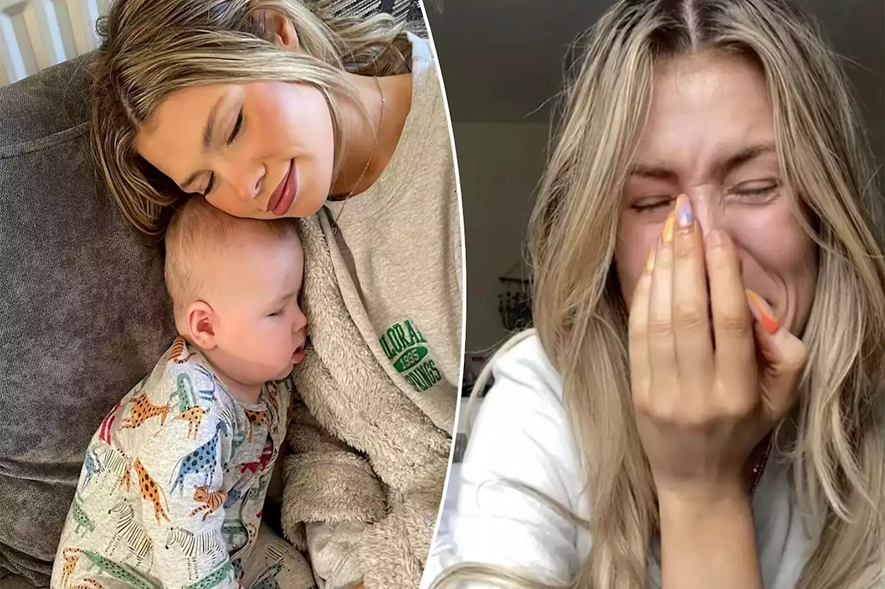 Influencer breaks down over backlash to baby’s ‘different’ name