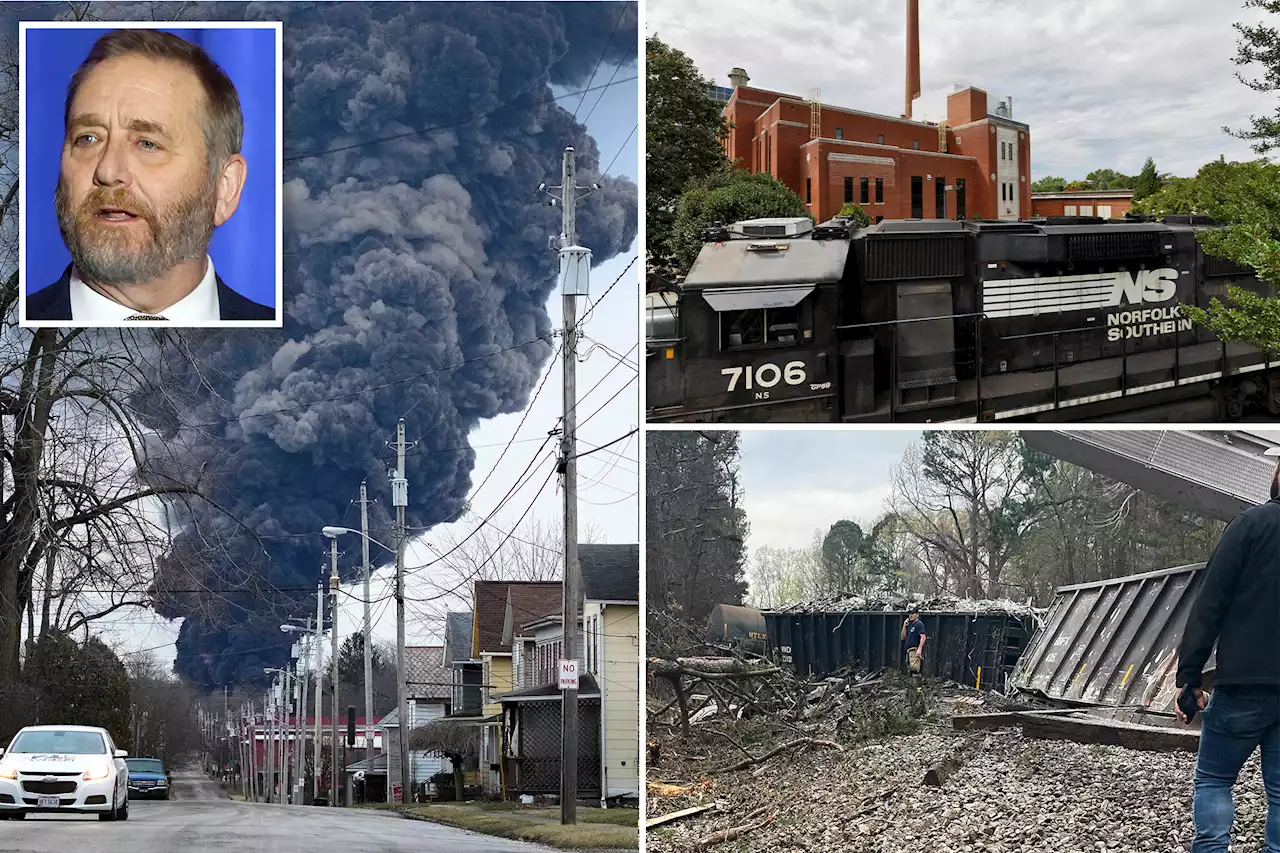 Ohio AG Dave Yost sues Norfolk Southern over ‘entirely avoidable’ East Palestine train derailment