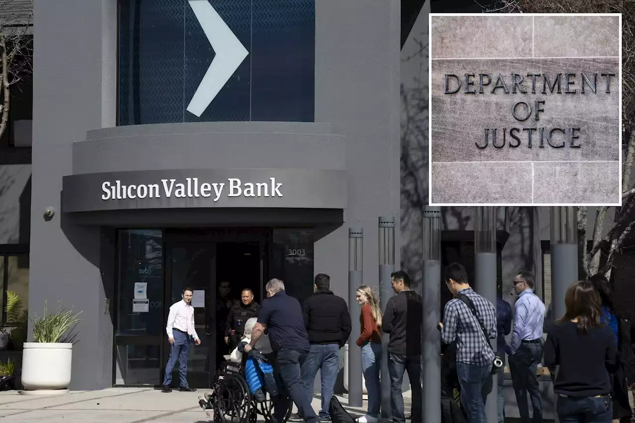 SVB collapse reportedly being probed by Justice Department, SEC