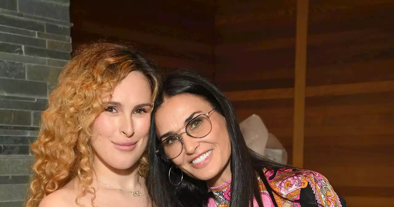 Inside Rumer Willis' baby shower as mum Demi Moore cosies up to Bruce's wife