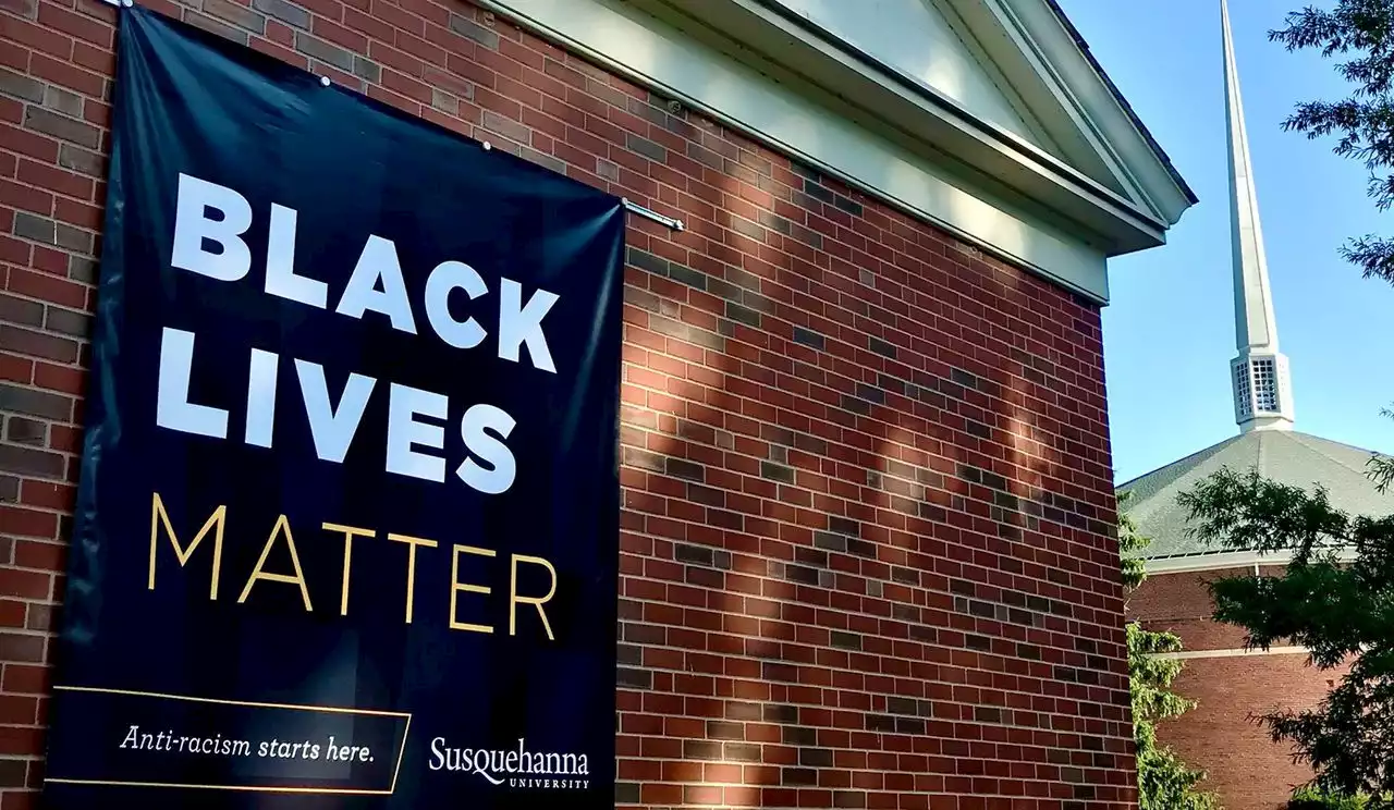 Suspect identified in vandalism of Black Lives Matter banner at central Pa. college