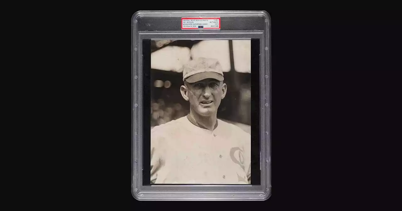 Rare Original Shoeless Joe Jackson Portrait Surfaces, Valued at $17,000