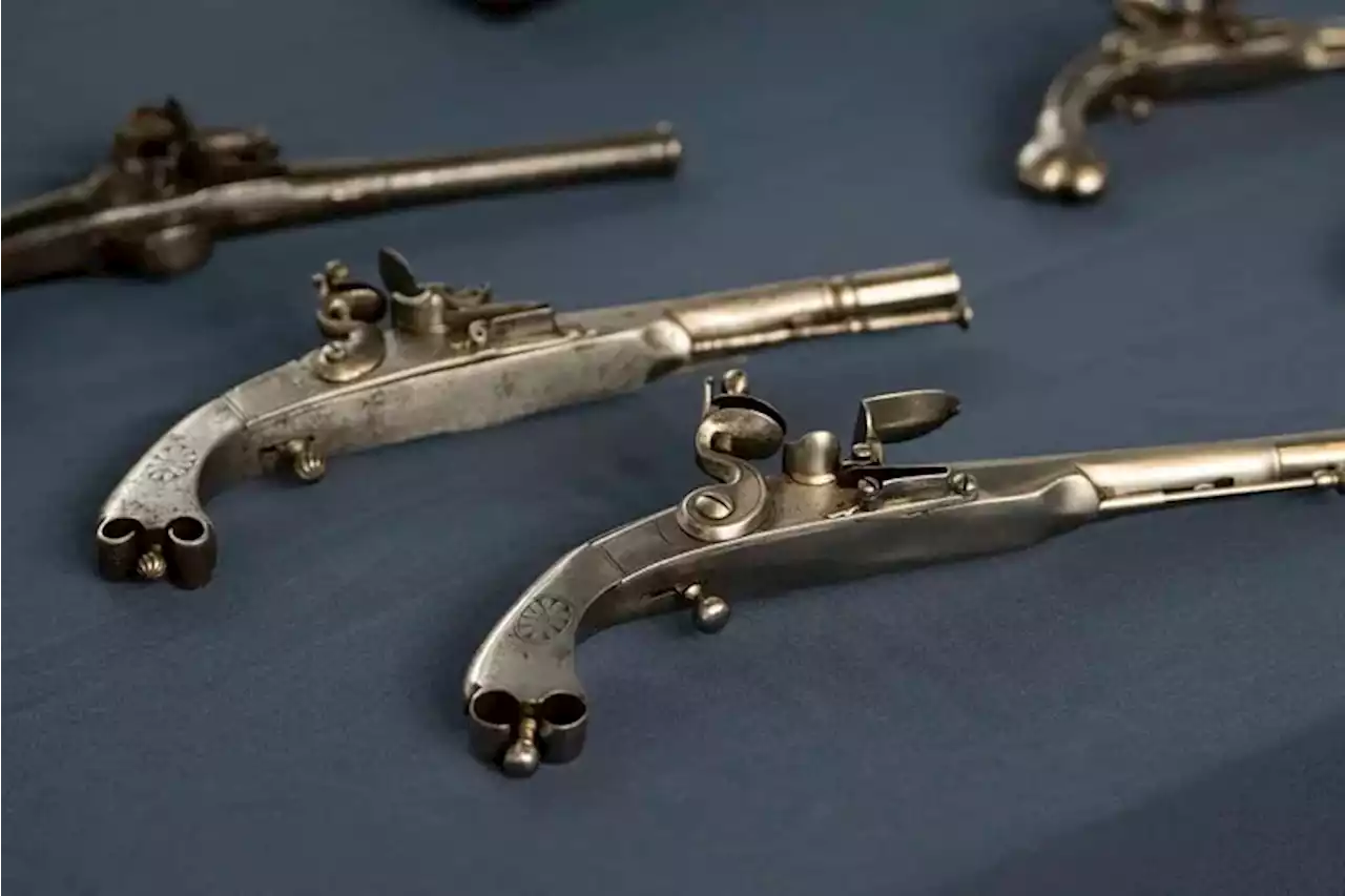 Stolen muskets, pistols, and swords from the Revolutionary War have been recovered by the FBI