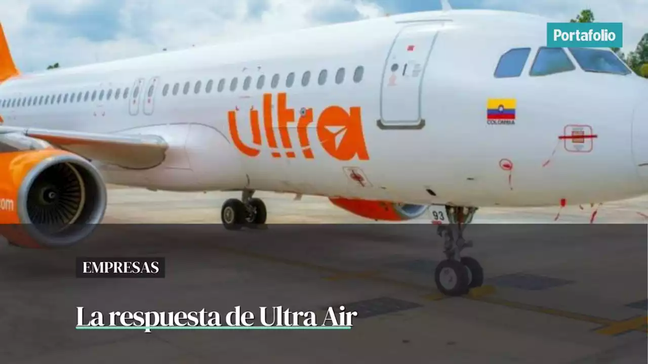 ¿Ultra Air suspendería sus operaciones por crisis económica?