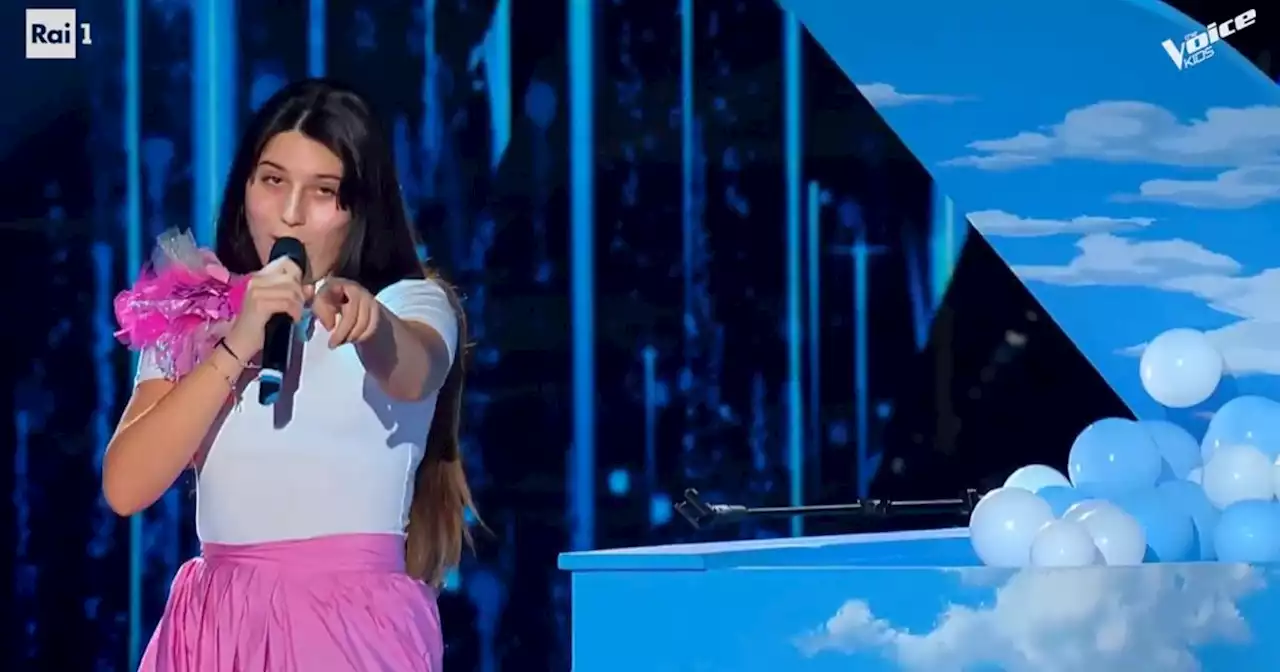 La voce ferma e graffiante di Melissa canta “Shallow”: così la 12enne conquista The Voice Kids