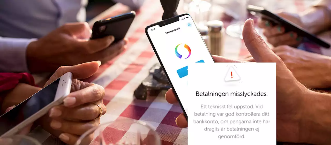 Just nu: Driftstörning hos Swish | Realtid