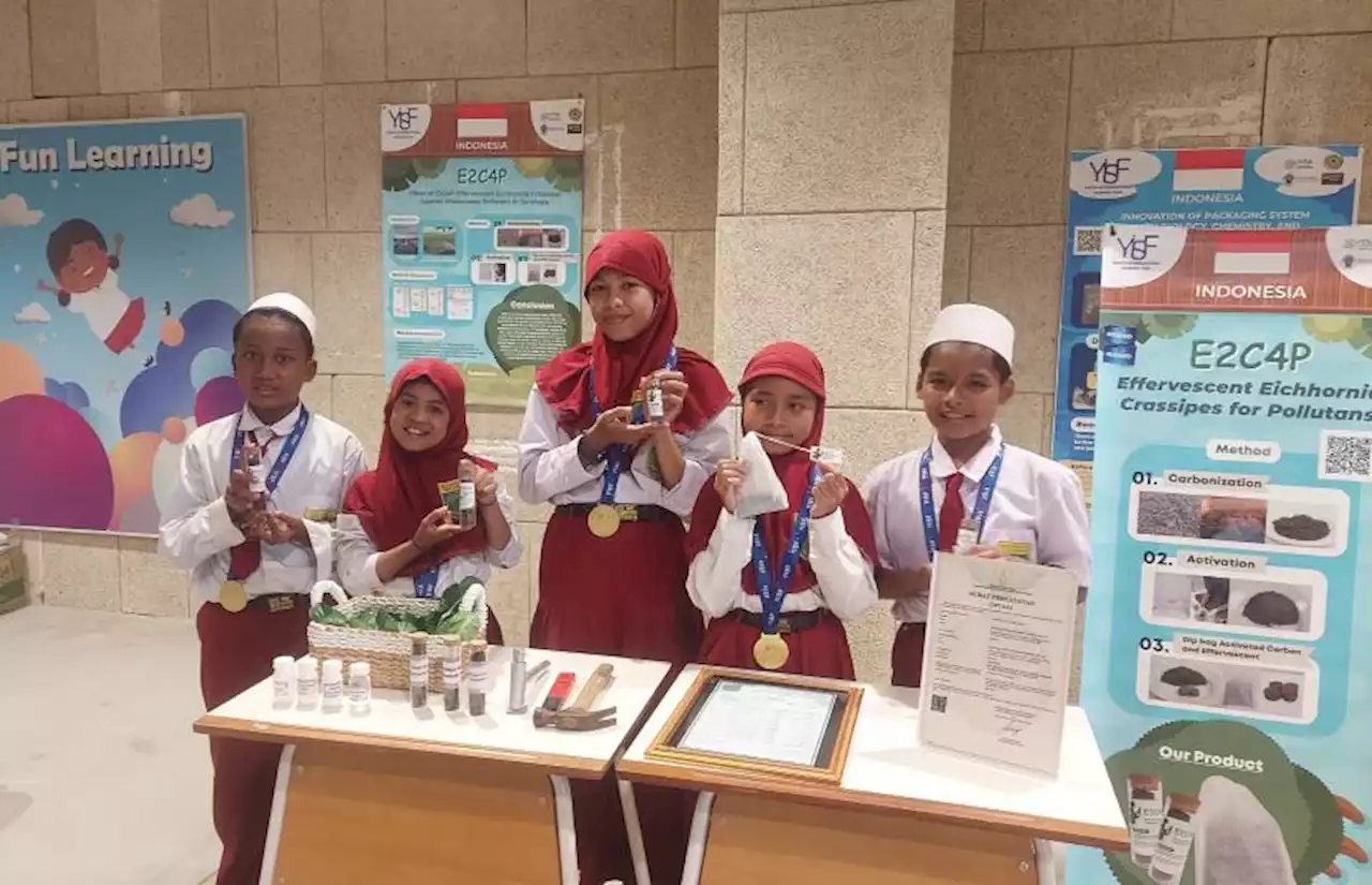 Keren! Inovasi Siswa Madrasah Surabaya Kalahkan 30 Negara di Youth Science Fair |Republika Online