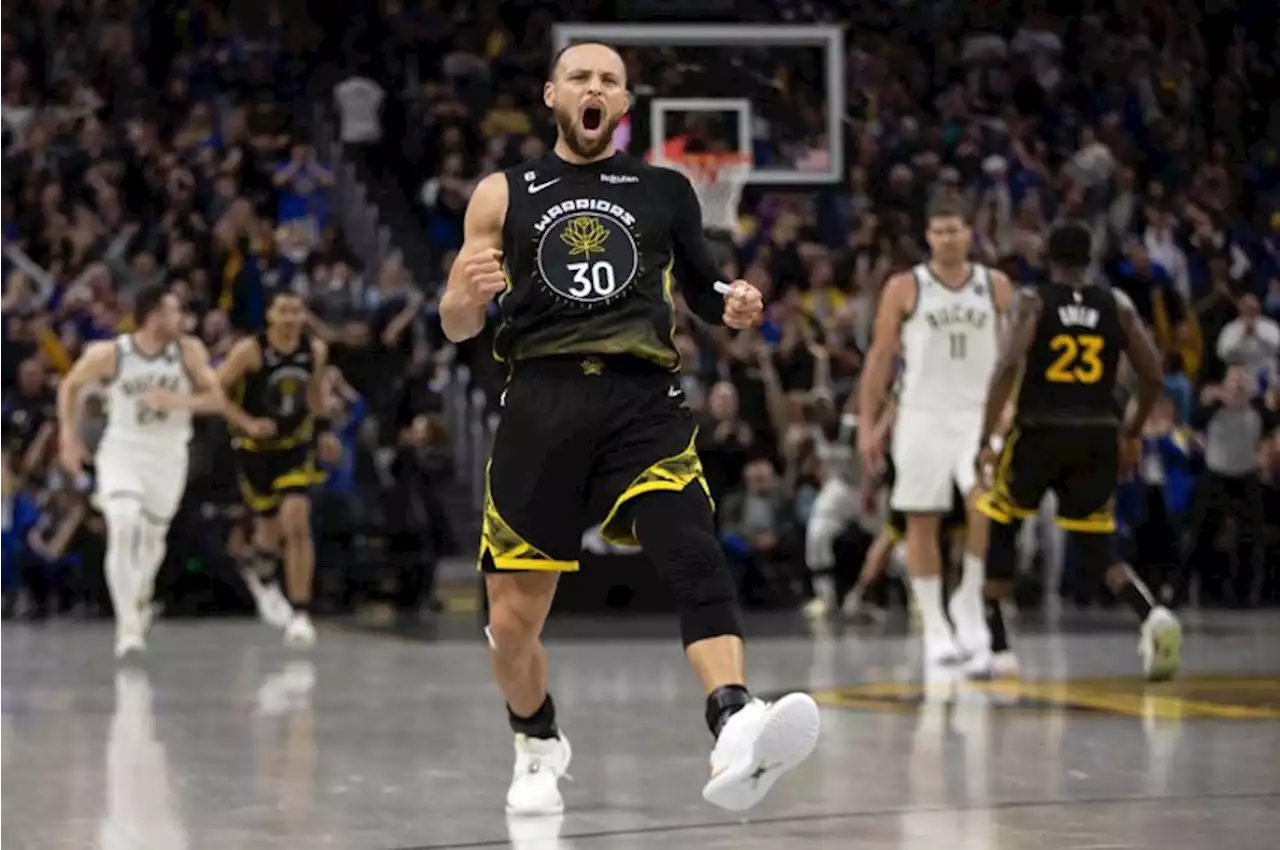 Hasil NBA 2022/2023: Stephen Curry Heroik, Golden State Warriors Sikat Milwaukee Bucks