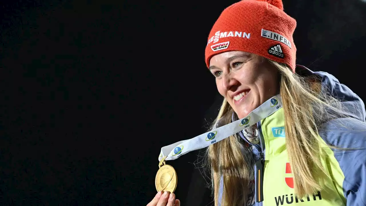 Biathlon-Olympiasiegerin: Denise Herrmann-Wick kündigt Karriereende an