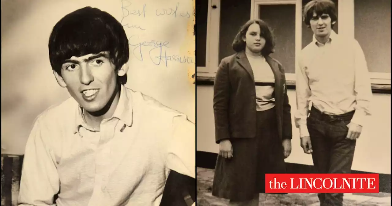 Beatlemania: George Harrison's signed pics and letter fetch £6k at auction