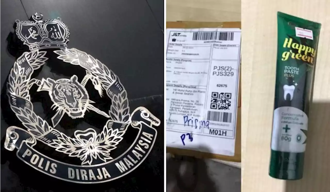 Police Confiscates Parcel With Cannabis Toothpaste Addressed To 'Rafizi and Anwar' | TRP