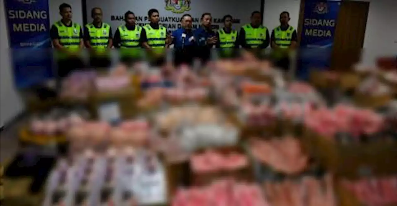 Home Ministry seizes sex toys worth RM1.1m