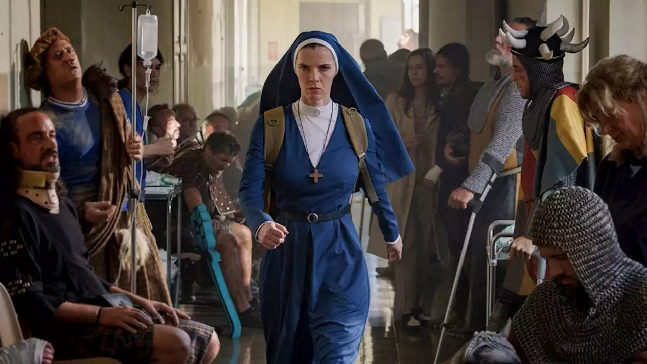 Betty Gilpin Takes on an All-Powerful AI in ‘Mrs. Davis’ Trailer