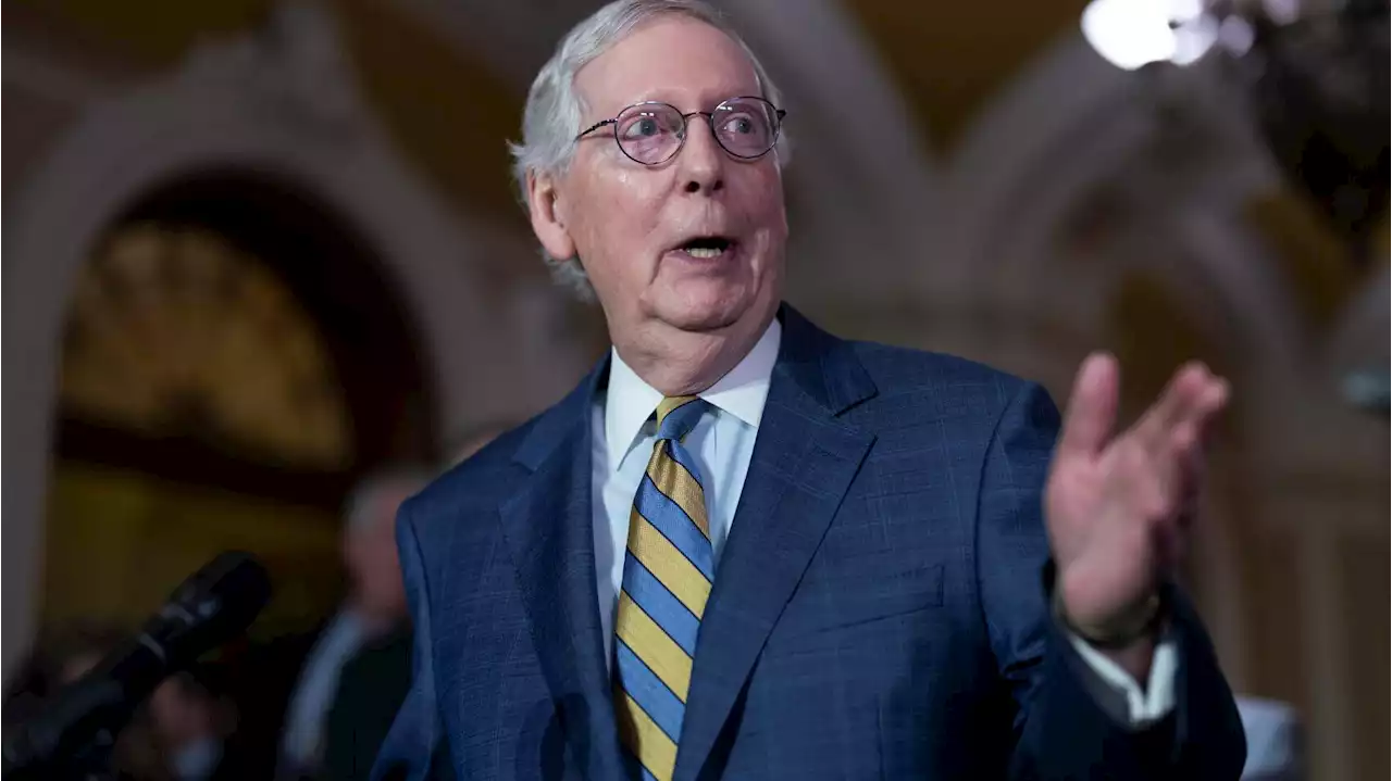 Senate Republican leader Mitch McConnell discharged from hospital after fall