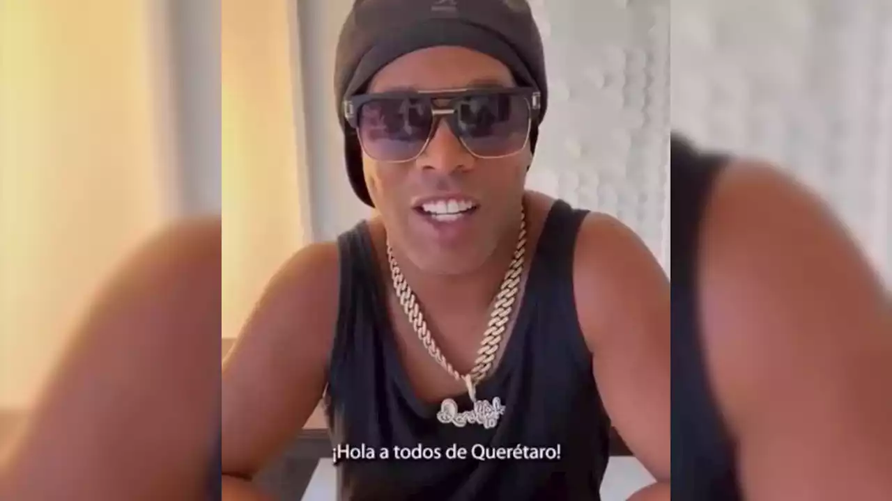 Querétaro FC: Ronaldinho confirma asistencia a reapertura de la Corregidora