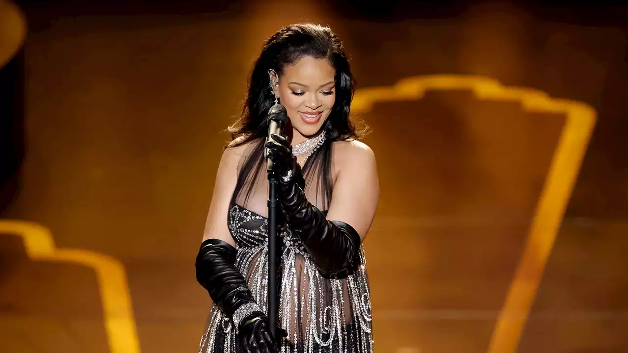 Rihanna Performs—And Pays Tribute to Chadwick Boseman—At Oscars 2023