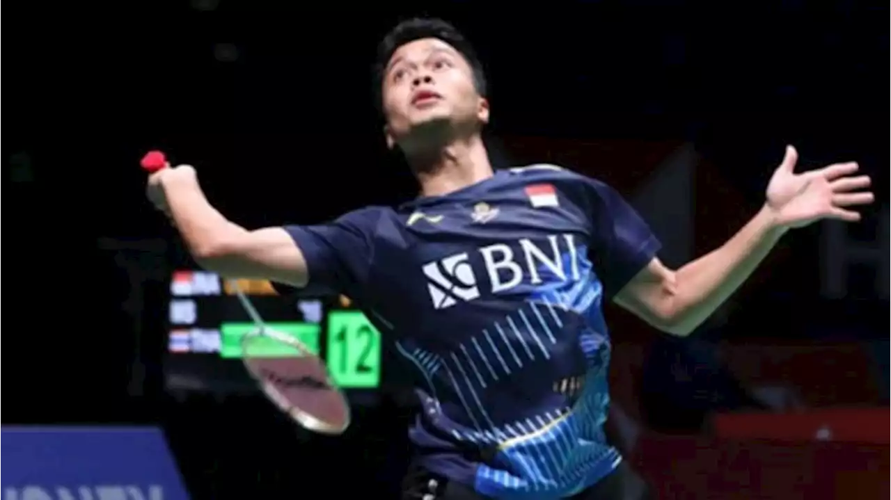 Gasak Tunggal Putra Thailand, Ginting Melaju ke 16 Besar All England