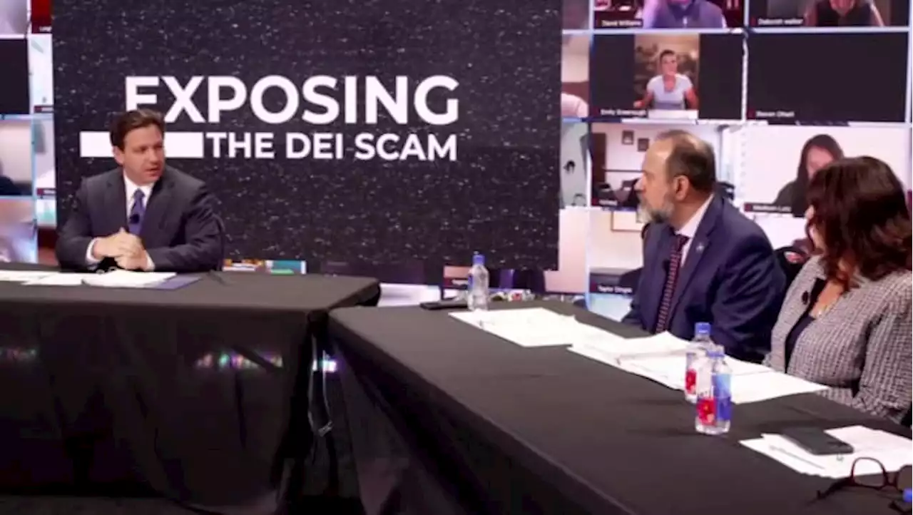 Gov. DeSantis hosts ‘Exposing the DEI scam’ roundtable discussion