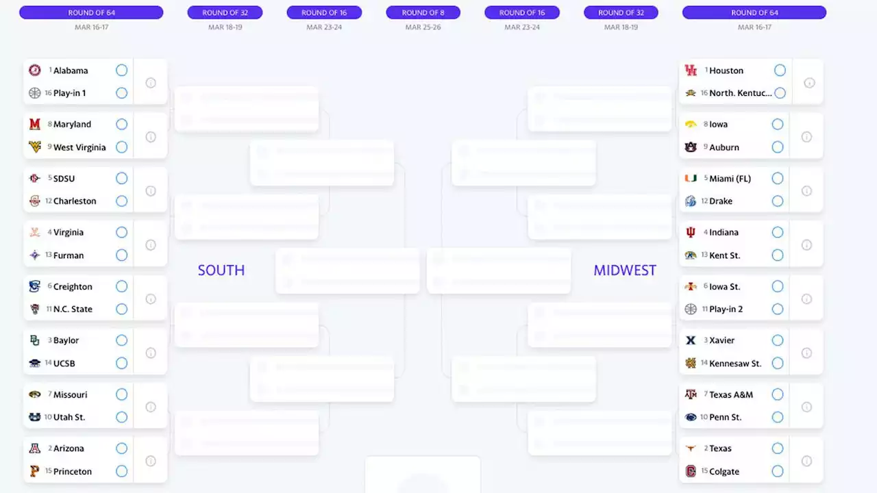 March Madness 2023: NCAA tournament printable brackets, dates, times and more